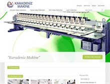 Tablet Screenshot of karadenizmakine.com